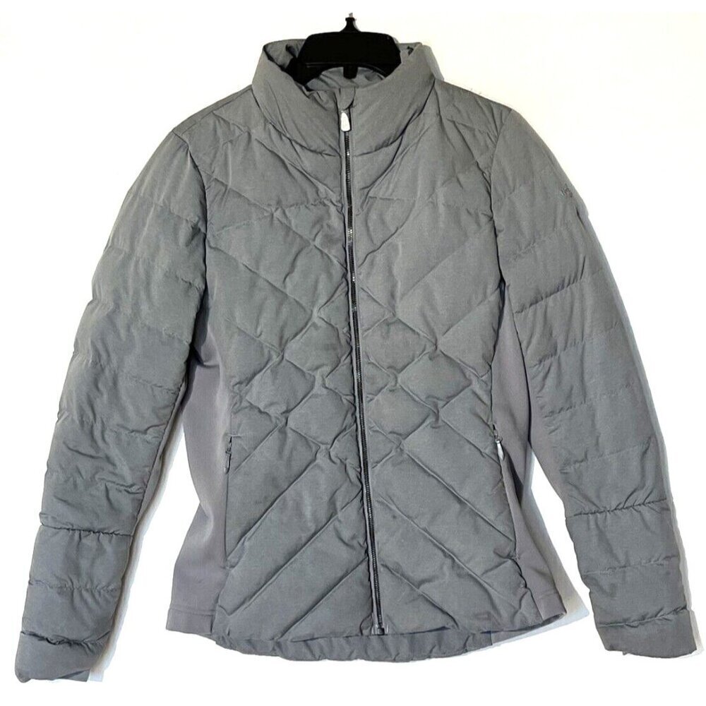 The North Face Gray Lucia Hybrid 550 Fill Goose Down Jacket Puffer - Picture 7 of 15